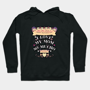 i love you so much heart Hoodie